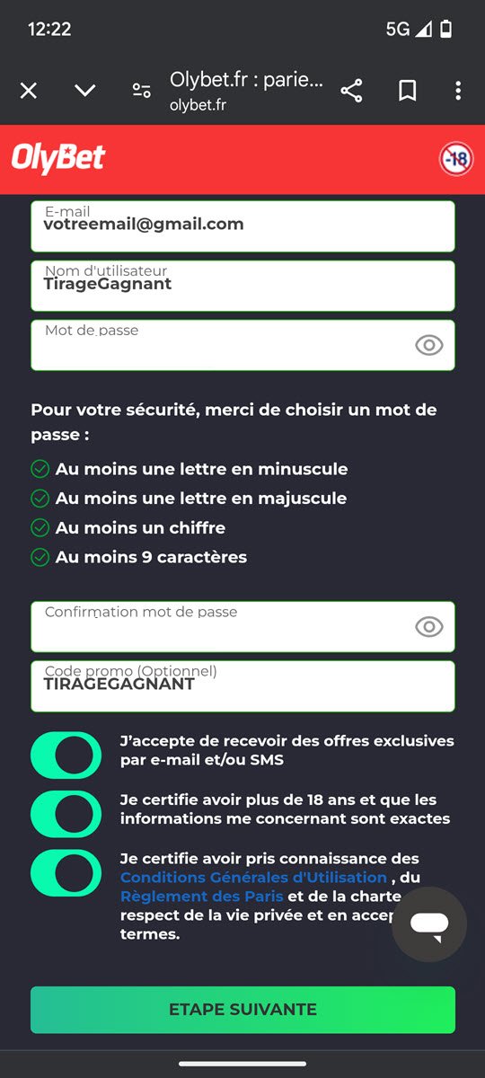 Best olybet estafa in Spain